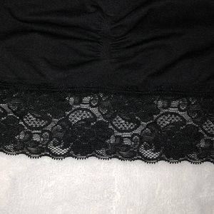 Black Lace Bandeau